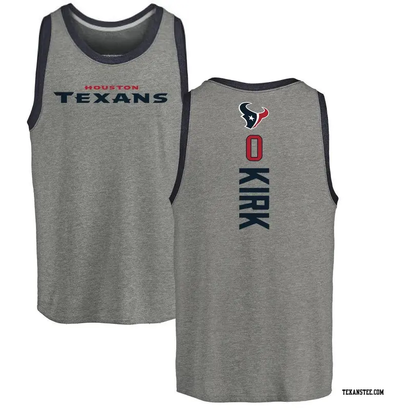 Youth Houston Texans ＃0 Christian Kirk Ash Backer Tank Top